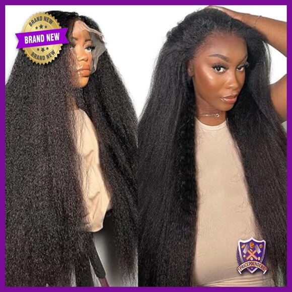 13x6 HD Lace Front Wig 180% Density Human Hair Glueless Pre Plucked main image 4